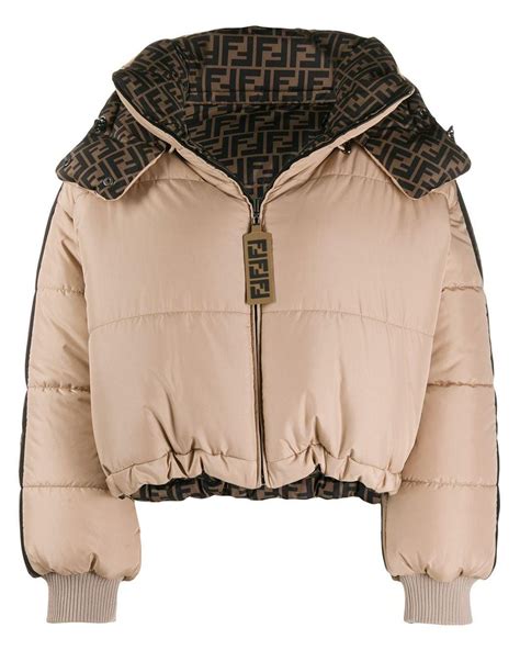 fendi puff vest woman|fendi bomber jacket.